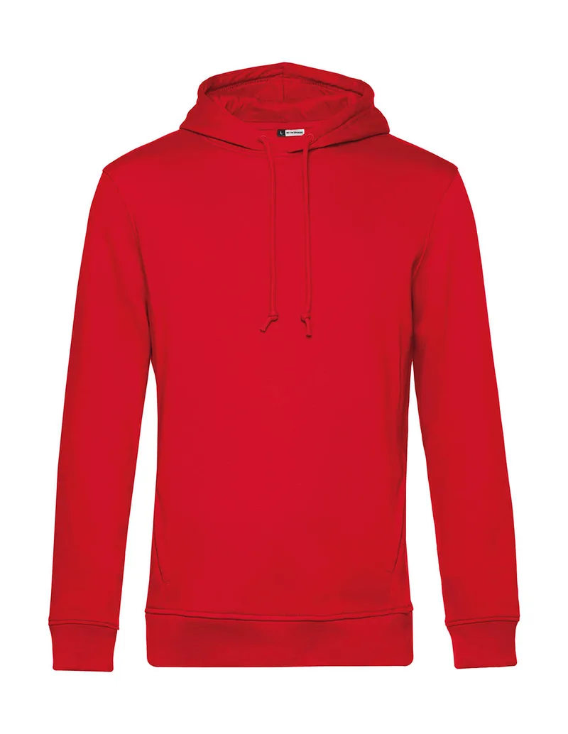 Organic Hoodie Φούτερ WU33B B & C Red