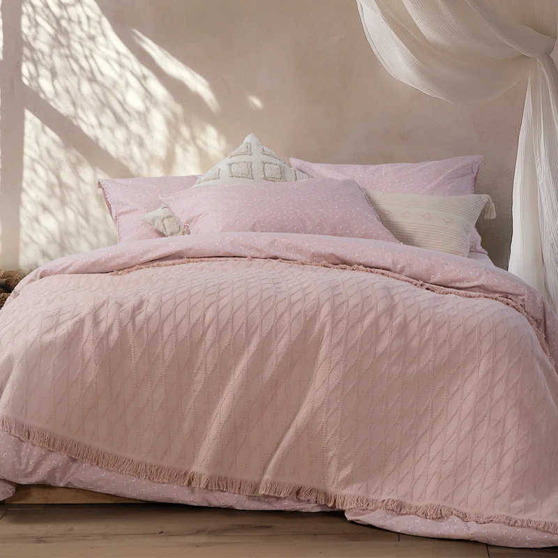 Κουβερτόριο Υπέρδιπλο (230x240) Nef-Nef Homeware Serenity Outlast Ροζ