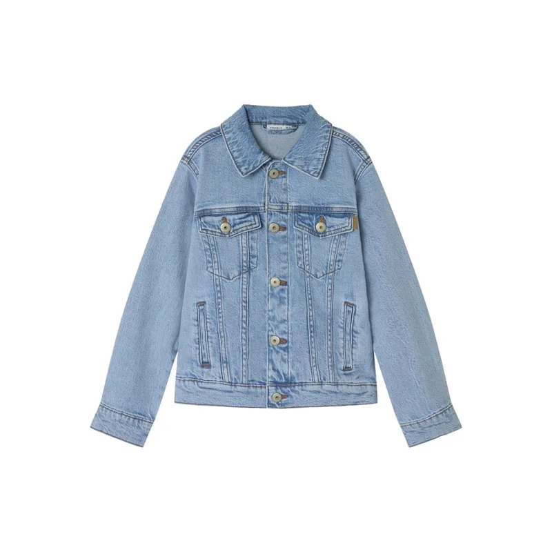 Μπουφάν τζιν αγόρι name it-13241461-Light Blue Denim