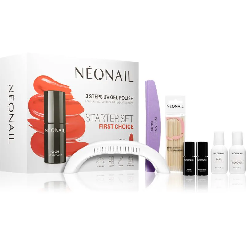 NEONAIL Starter Set First Choice σετ δώρου Για τα νύχια 1 τμχ