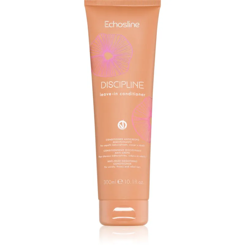Echosline Discipline Leave in conditioner κοντίσιονερ χωρίς ξέβγαλμα για ατίθασα και κρεπαρισμένα μαλλιά 300 ml