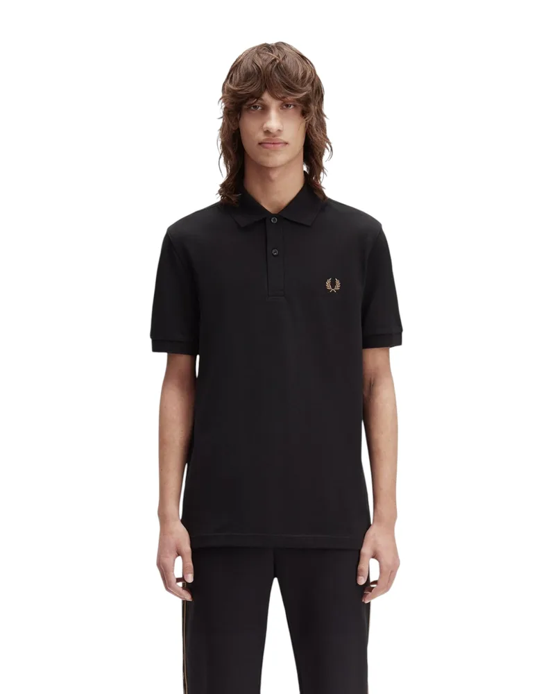Fred Perry Ανδρικό Polo Plain Shirt M6000-S77 Μαύρο