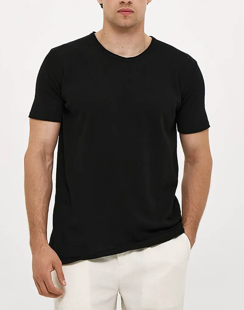 BROKERS ΑΝΔΡΙΚΗ ΠΛΕΚΤΗ ΜΠΛΟΥΖΑ 26019131942-80 Black