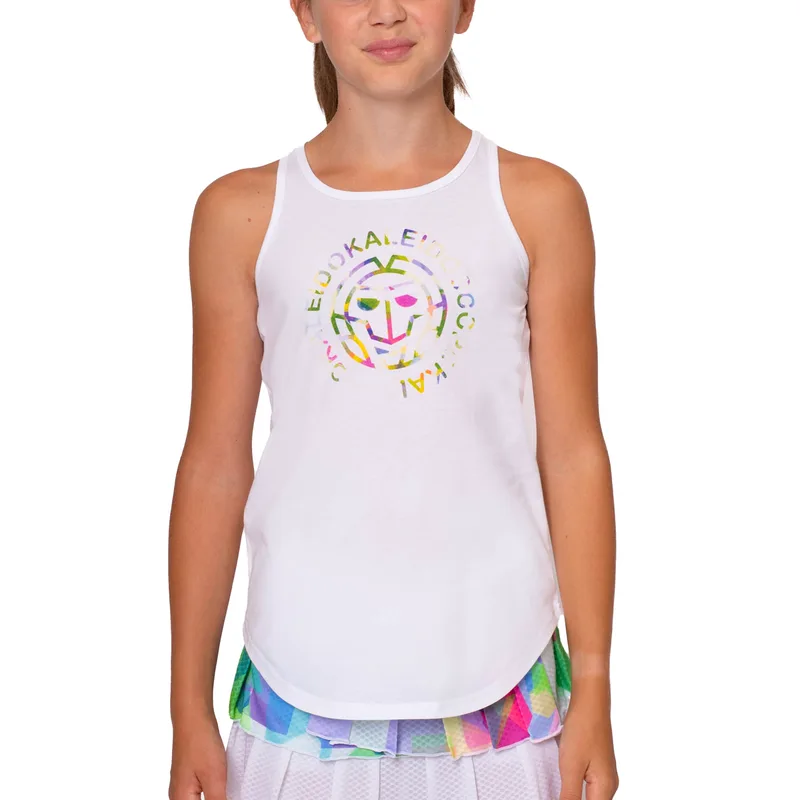 Bidi Badu Kaleido Chill Girl's Tennis Tank