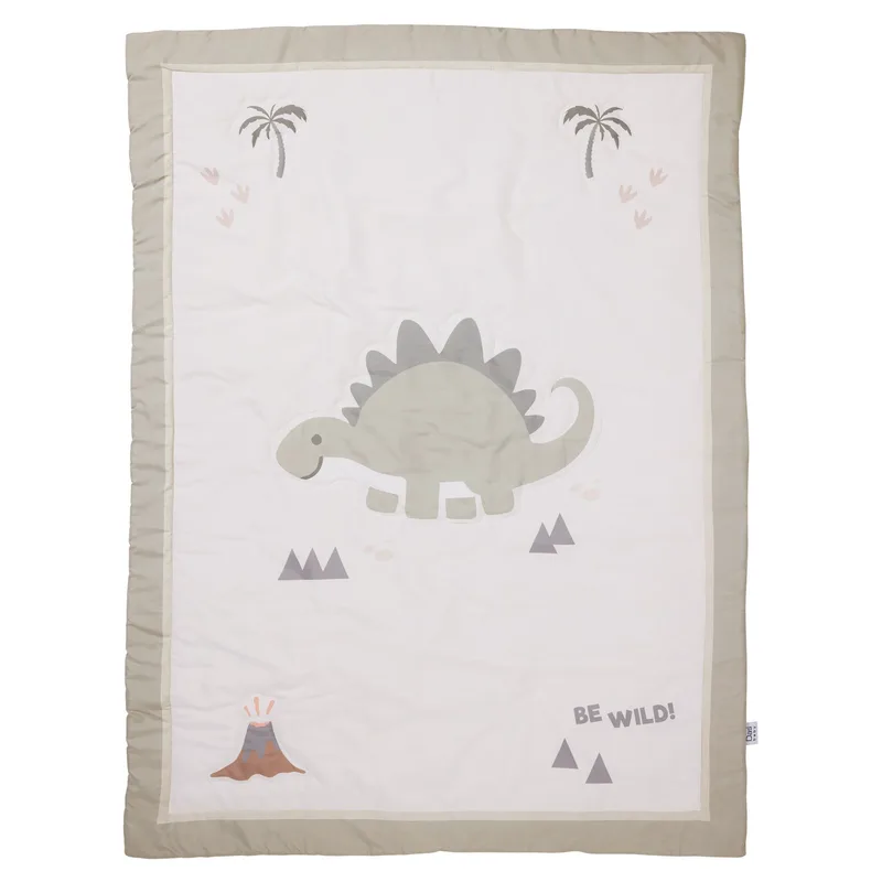 Κουβερλί Κούνιας Das Baby 4937 Μπεζ- Olive 110x150