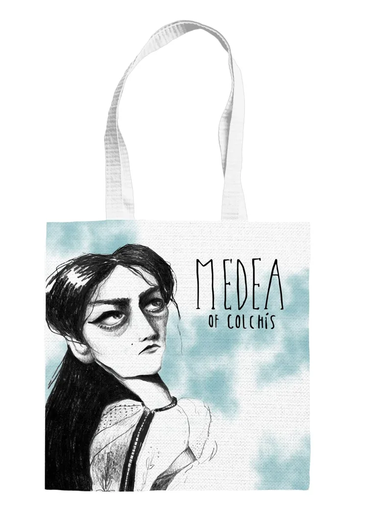 Τσάντα Υφασμάτινη Σουέτ Medea of Colchis