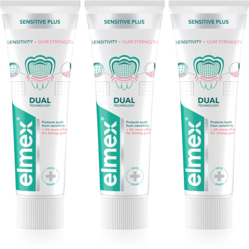 Elmex Sensitive Professional Repair & Prevent οδοντόκρεμα για ευαίσθητα δόντια 3x75 ml