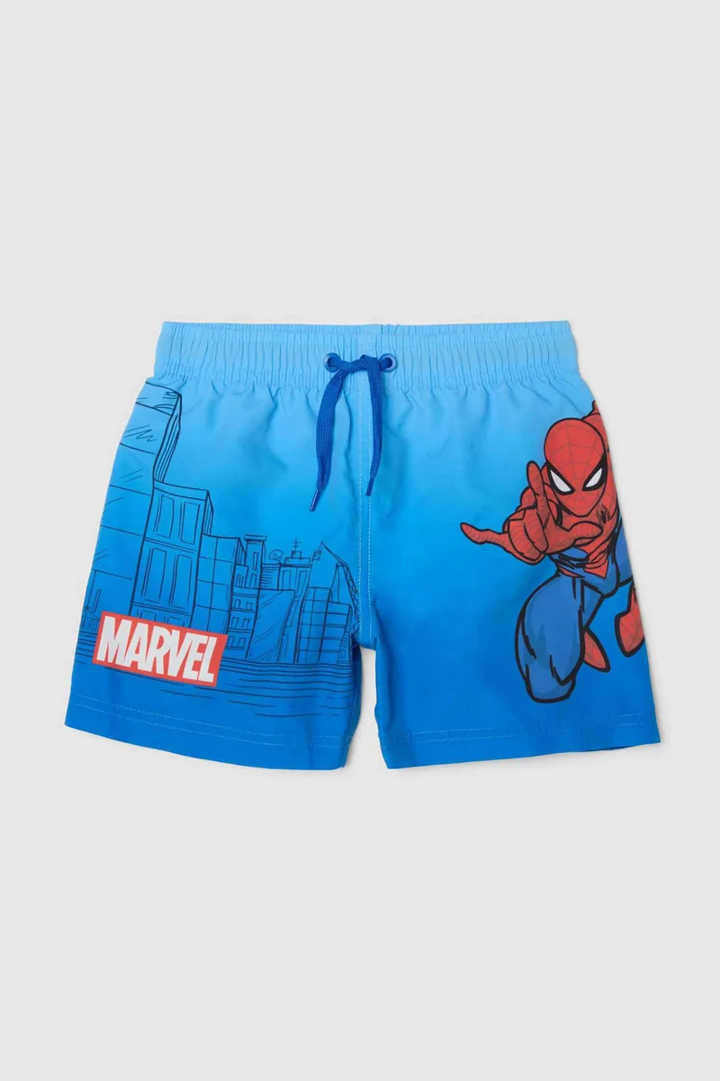 Ovs παιδικό μαγιό βερμούδα με Spider-Man print - 002670018 Γαλάζιο