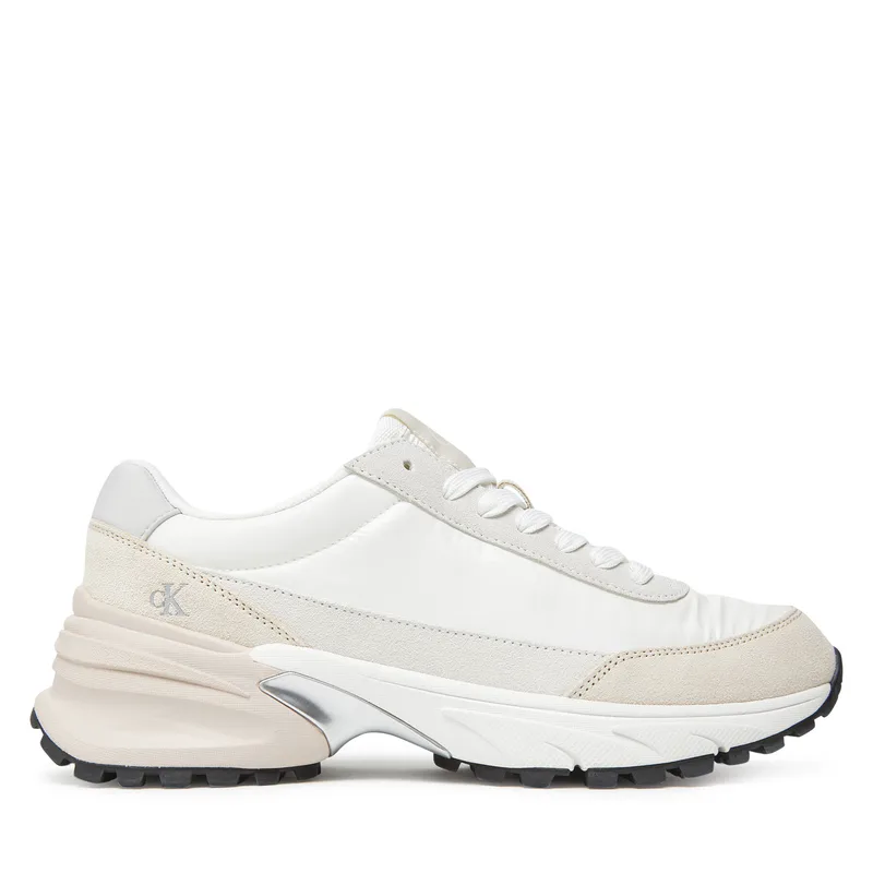 Αθλητικά Calvin Klein Jeans Hike Runner Mg Nylon Perl YW0YW01963 Λευκό