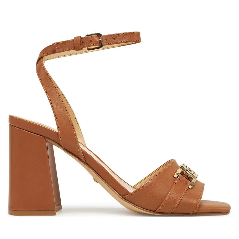 Σανδάλια Guess FLJGRT LEA03 Καφέ