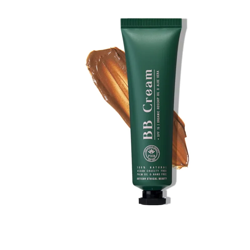 Phb ethical beauty Bare Skin BB Cream, Caramel (30 ml)