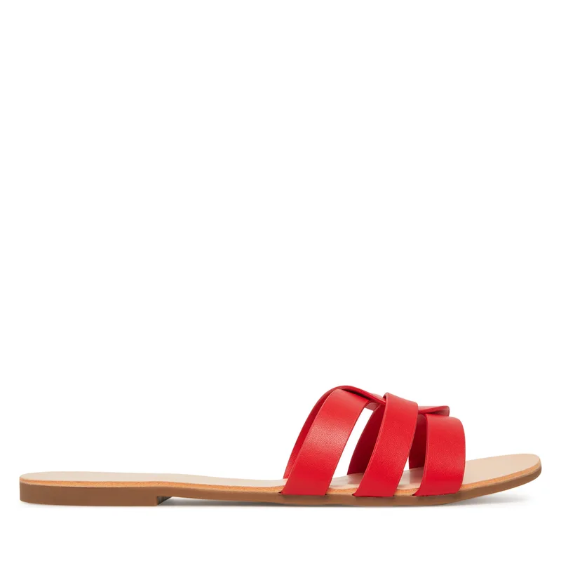 Παντόφλες ONLY Shoes Onlfeli 4 15319426 Κόκκινο