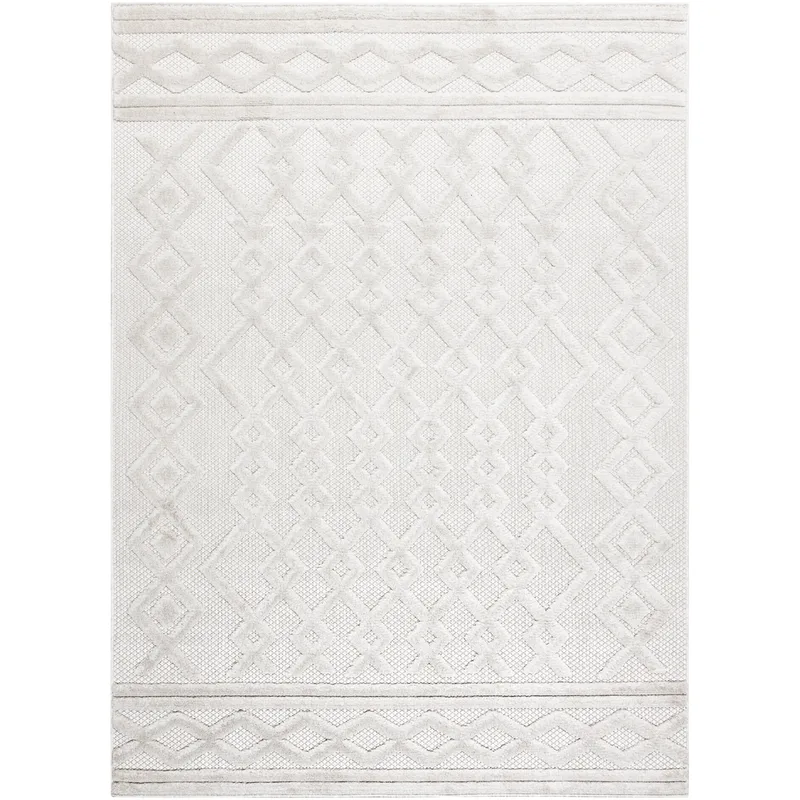Χαλιά Rugsx Χαλί SANTO σιζάλ 58389 διαμάντια 160x220 cm