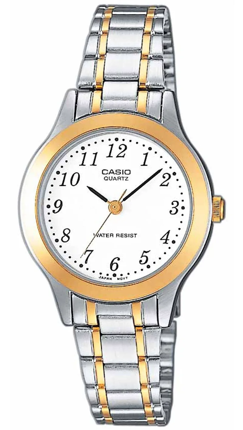 CASIO Collection - LTP-1263PG-7BEG, Silver case with Stainless Steel Bracelet