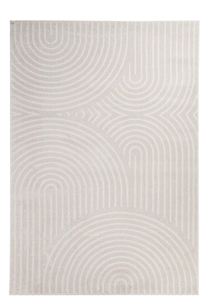 Χαλάκια Κρεβατοκάμαρας (Σετ 3 Τμχ) Royal Carpet Organic 565 Cream