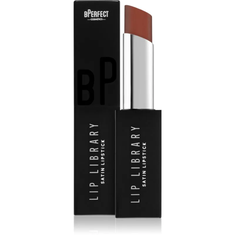 BPerfect Lip Library Satin κρεμώδες κραγιόν απόχρωση Drama 3 γρ