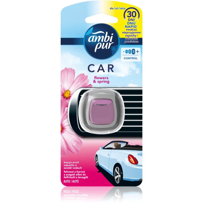 AmbiPur Car Flowers&Spring αποσμητικό χώρου γιατο αυτοκίνητο 2 ml