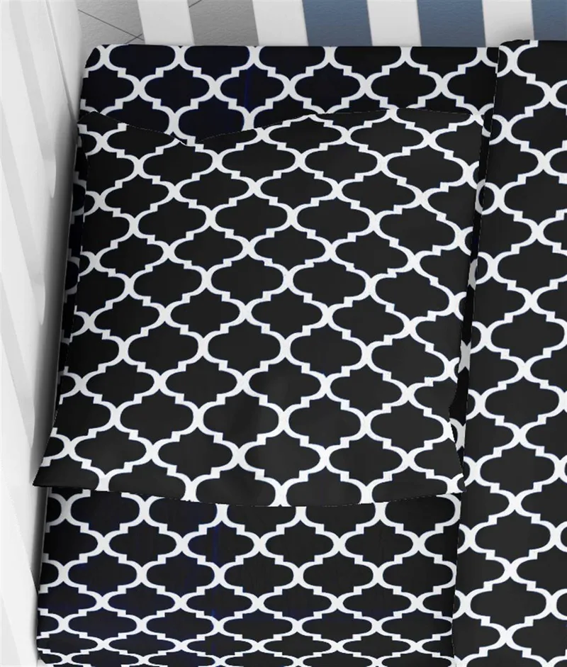 Μαξιλαροθήκη Βαμβακερή Bebe 35x45εκ. Windows 175 Dark Blue-White DIMcol (Ύφασμα: Βαμβάκι 100%, Χρώμα: Λευκό) - DimCol - 1915817710017500