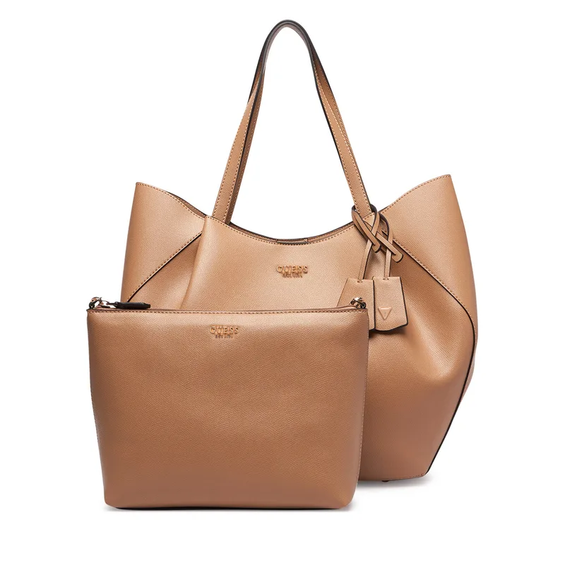 Τσάντα Guess Amorette HWBG78 98240 Σκούρο μπεζ