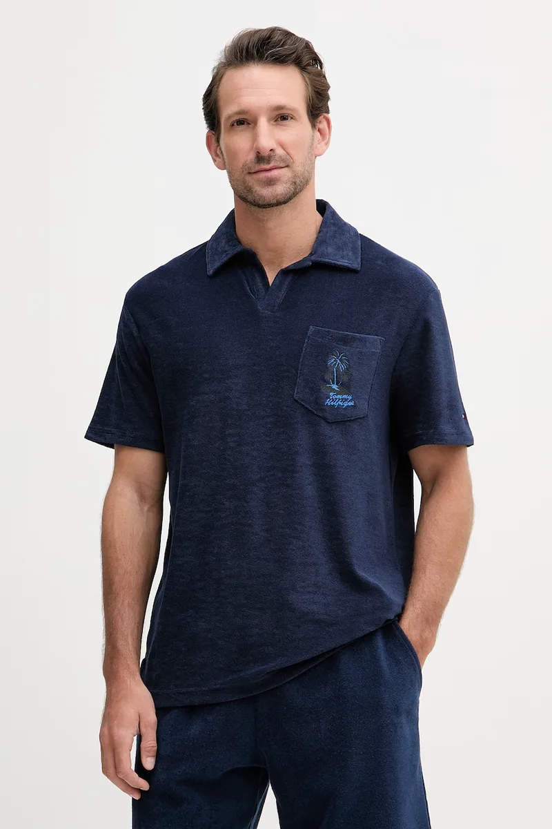 Tommy Hilfiger πόλο ανδρικό με βαμβάκι SUMMER