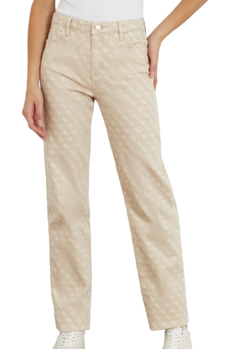 Παντελόνι Jean Guess 1981 Straight W4RA22WFXBA-G1L7 Γυναικείο