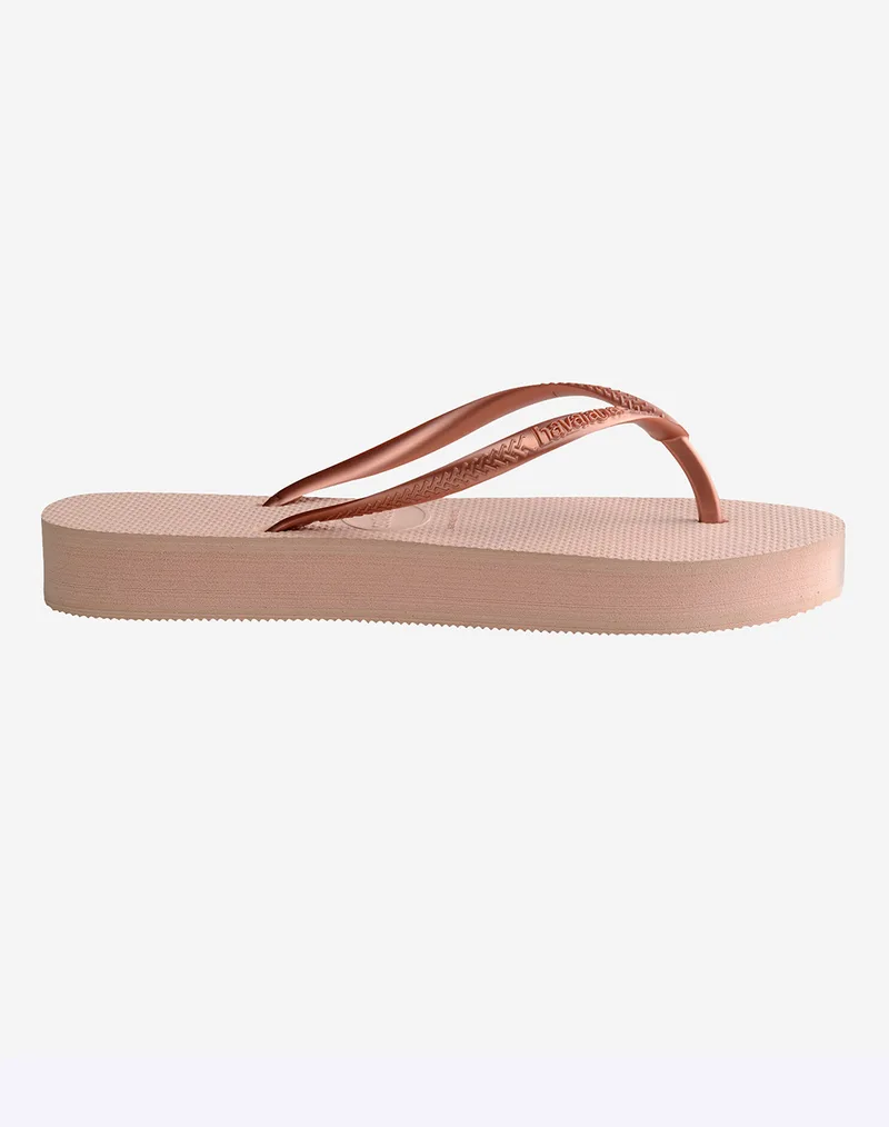 HAVAIANAS HAV. SLIM FLATFORM 4144537-00076 LightPink