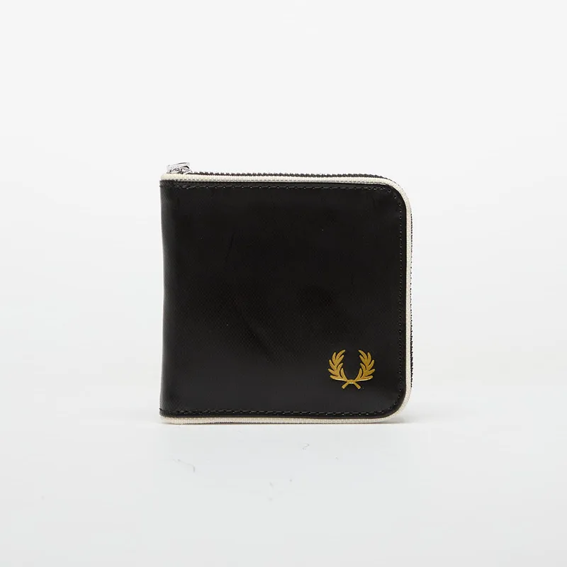 Πορτοφόλι FRED PERRY Classic Zip Around Wallet Black/ Ecru Universal