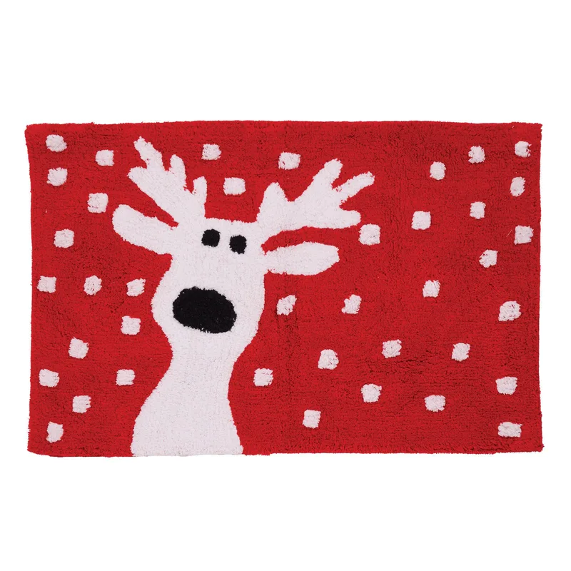 Χριστουγεννιάτικο Ταπέτο Das Home 0850 Red 50x80
