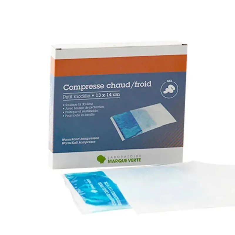 Marque Verte ActiKine Hot/cold gel compress 13x14cm Small model 1 UNIT