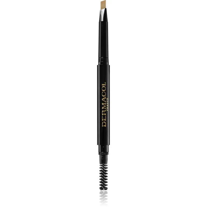 Dermacol Eyebrow Perfector αυτόματο μολύβι για τα φρύδια με βούρτσα απόχρωση 01 3 γρ