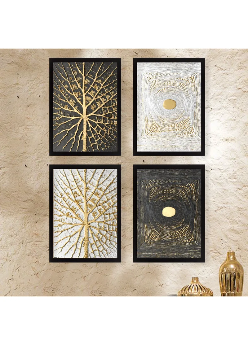 Home Deco - Σετ 4 τμχ Πίνακες Kalune Design