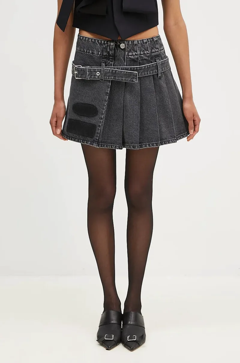 Τζιν φούστα AMBUSH Denim Pleats Skirt