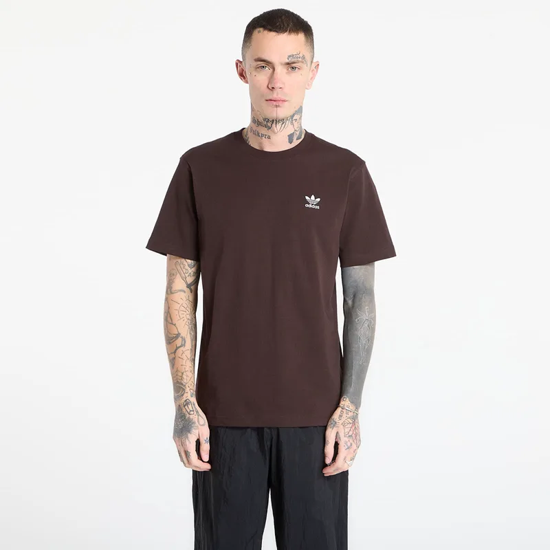 T-shirt adidas Trefoil Essentials Tee Aurora Coffee S