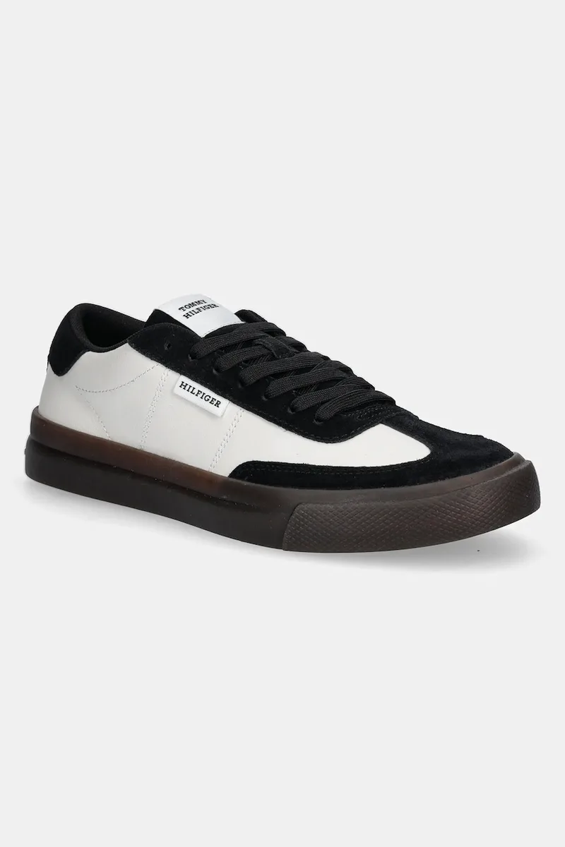 Δερμάτινα sneakers Tommy Hilfiger TH CUPSET SUMMER LTH