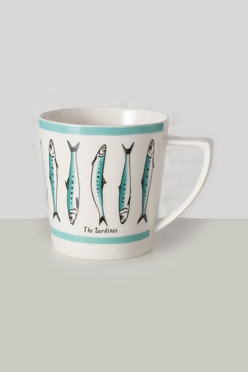 DOMUS HOMUS πορσελάνινη κούπα "Sardine" 300 ml - 20-24-929