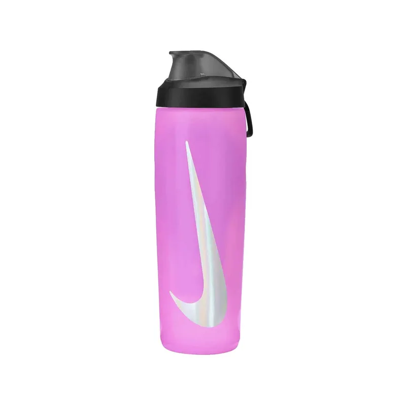 Sport αξεσουάρ Nike Bouteille refuel locking lid 710ml en Pink/Black/Silver