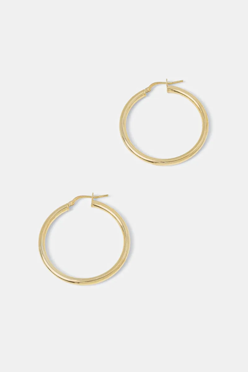 Σκουλαρίκια Answear.LAB από ασήμι 925 επιχρυσωμένο 18k