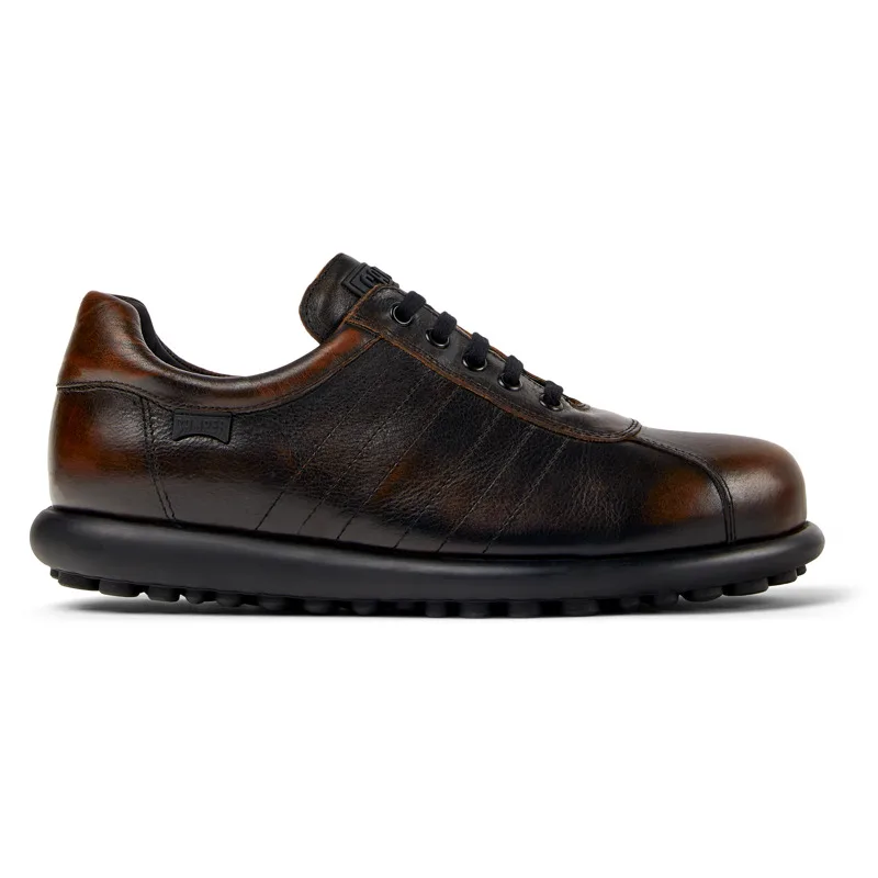 CAMPER Pelotas - Casual παπούτσια Για Ανδρικα - Μαύρο,Καφέ, Μέγεθος 45, Smooth leather