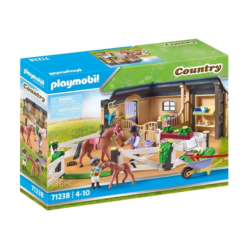 Playmobil Στάβλος αλόγων 71238