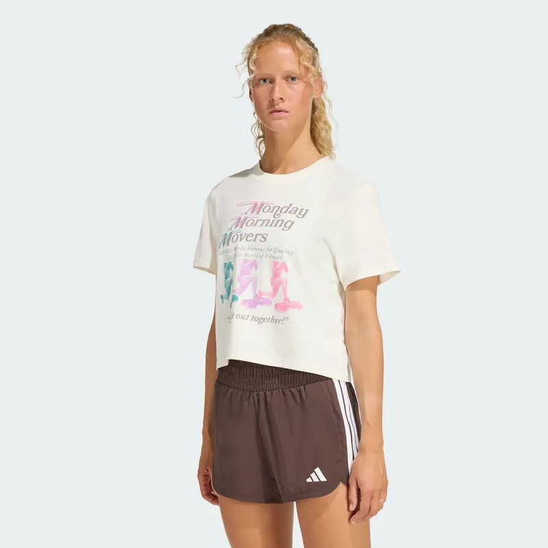 adidas Lesmills Movers Γυναικείο Graphic Γυναικείο T-Shirt (9000253325_11977)