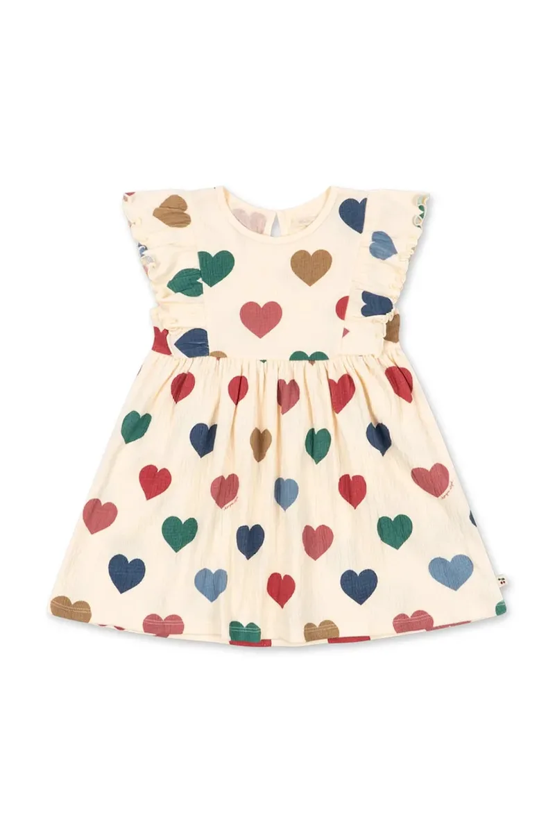 Konges Sløjd φόρεμα με βαμβάκι CHLEO DRESS GOTS