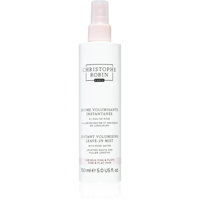 Christophe Robin Instant Volumizing Leave-In Mist with Rose Water σπρέι για όγκο στα απαλά μαλλιά 150 ml