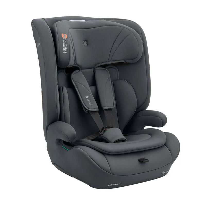 Κάθισμα Αυτοκινήτου ISOfix (76-150εκ. Ύψος) Kikka Boo i-Flow i-Size Grey