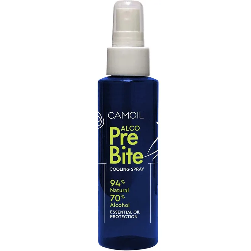 Zarbis Camoil Alco PreBite Spray Ενυδατική Λοσιόν Προσώπου & Σώματος με 6 Αιθέρια Έλαια για Ήπια Εντομοαπωθητική & Αντισηπτική Δράση 100ml