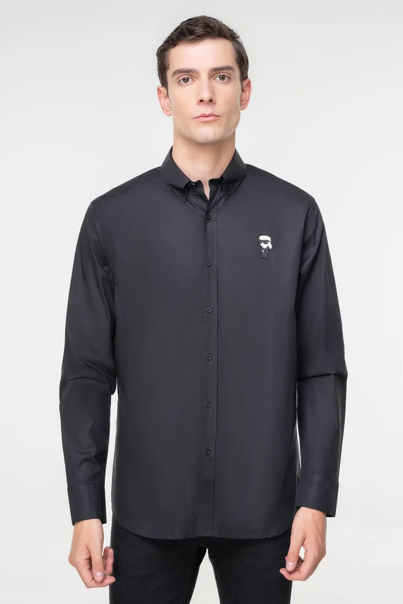 Karl Lagerfeld Πουκάμισο της σειράς Casual - 605911 534600 990 Black