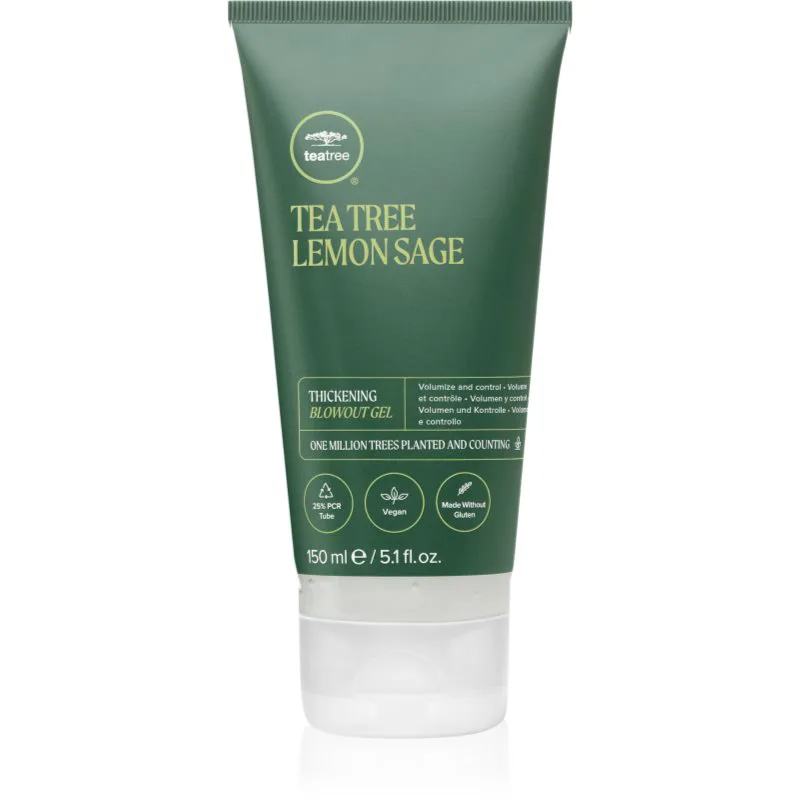 Paul Mitchell Tea Tree Lemon Sage Thickening Blowout Gel στάιλινγκ τζελ για όγκο μαλλιών 150 ml