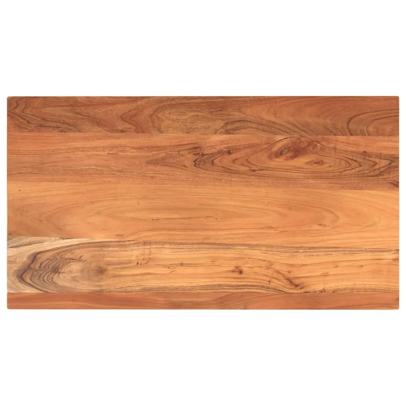 vidaXL Επιφάνεια Τραπεζιού Ορθογώνια 120x70x2,5 εκ. Μασίφ Ξύλο Ακακίας