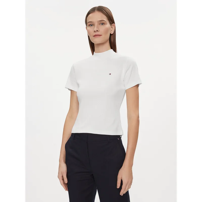 Tommy Hilfiger T-Shirt New Cody WW0WW40586 Λευκό Slim Fit