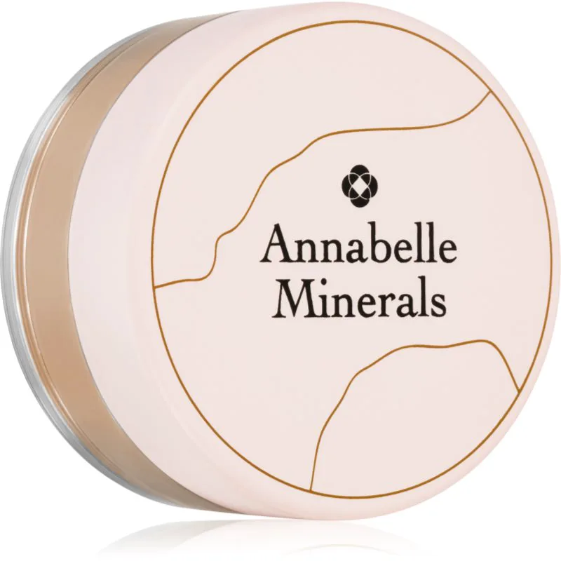 Annabelle Minerals Mineral Powder Pretty Matte διάφανη πούδρα σε σκόνη για ματ εμφάνιση 4 γρ