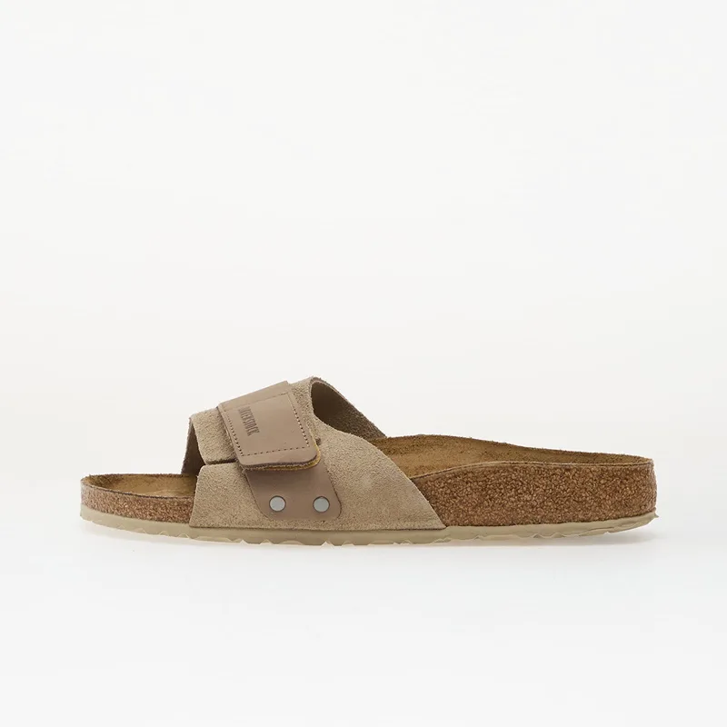 Sneakers Birkenstock Oita Suede Leather Women Taupe EUR 38